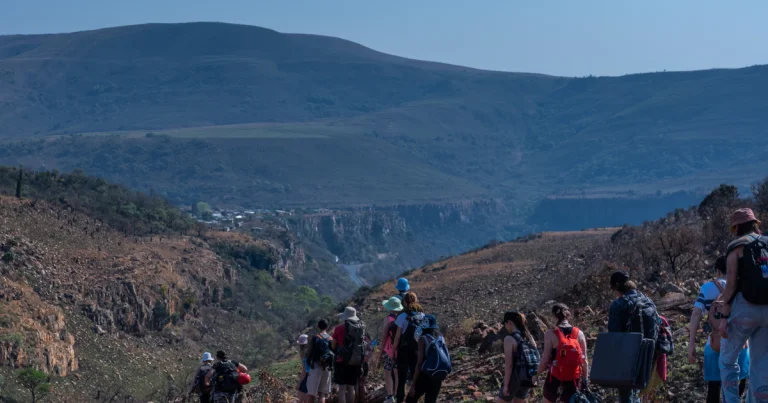 Waling into waterval boven