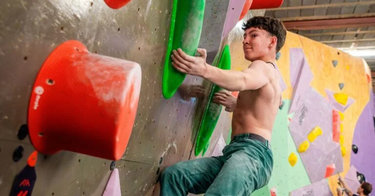 Person Climbing