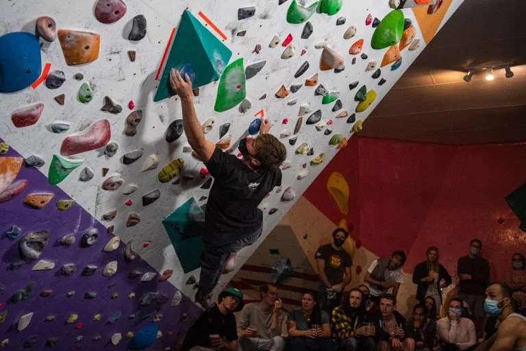 Training the mental & physical is how climbing grows
