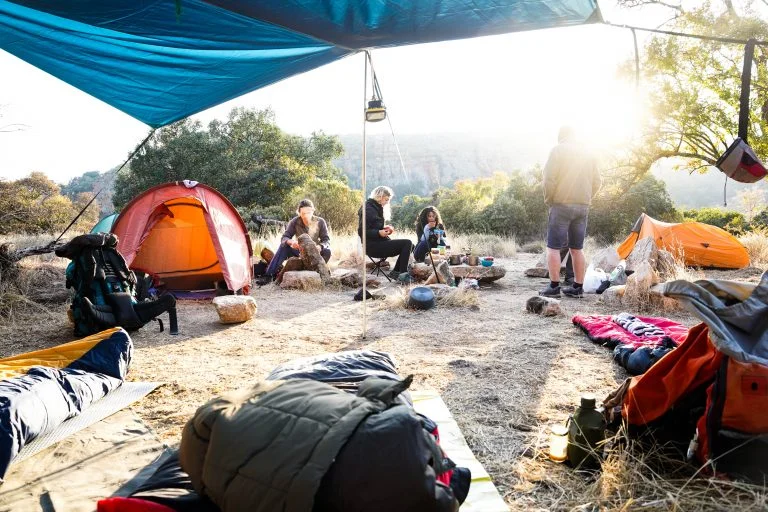 The Campsite at the Pre-Kloof Fest