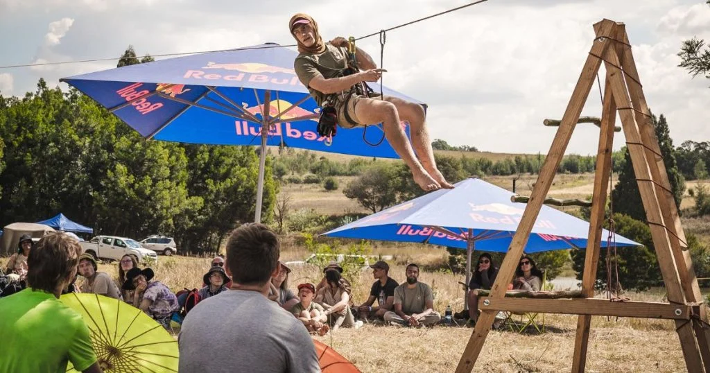 Learning to highline at MMF 2023