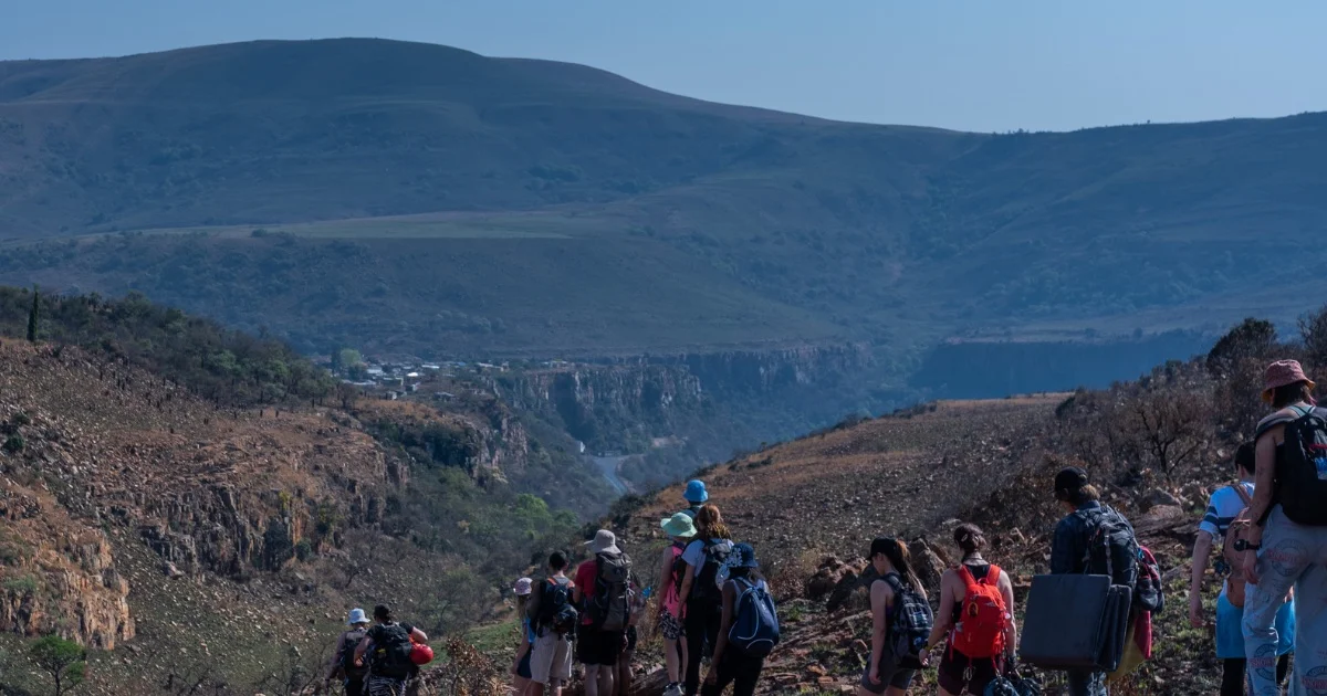 Waling into waterval boven