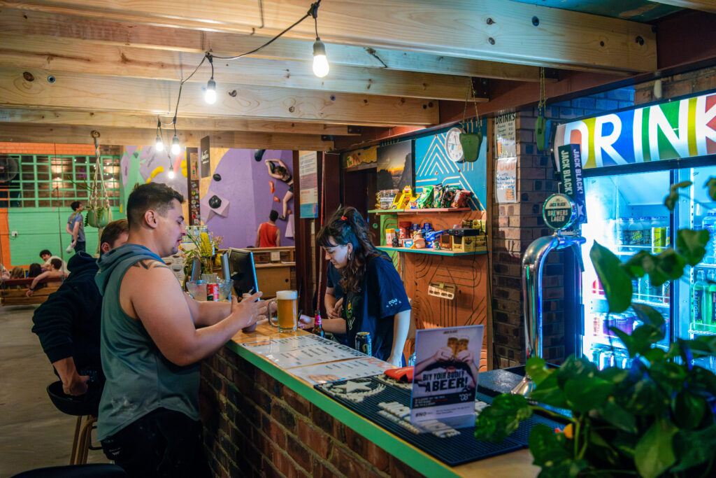 Bouldering at FA gym